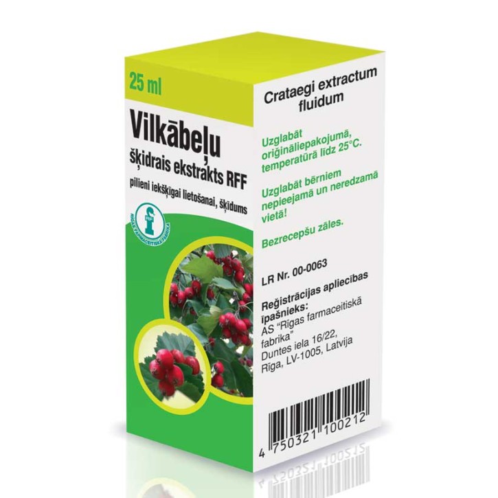VILKĀBEĻU ŠĶIDRAIS EKSTRAKTS 25ml